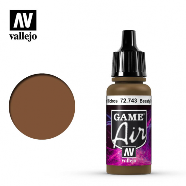 Vallejo 72743 GAir - Beasty Brown Matt 17ml