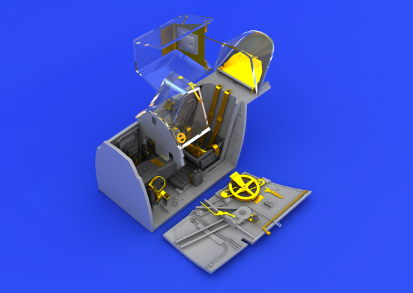 Eduard 632022 Bf 109G-6 cockpit 1/32 (Revel)