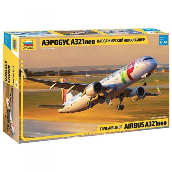 Zvezda 7043 AIRBUS A-321 NEO 1/144