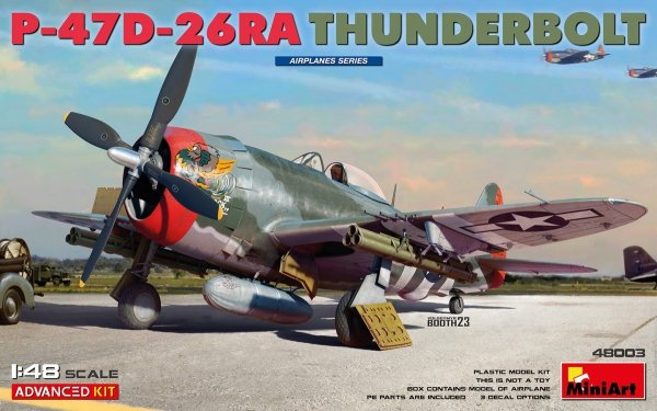 MiniArt 48003 P-47D-26RA THUNDERBOLT. ADVANCED KIT 1/48