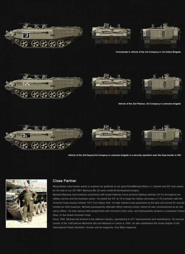 Meng Model SS-003 Achzarit Israel Heavy Armoured Personnel Carrier (1:35)