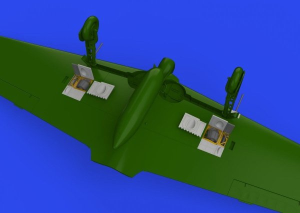 Eduard 648884 A6M3 gun bays long barrel PRINT EDUARD 1/48