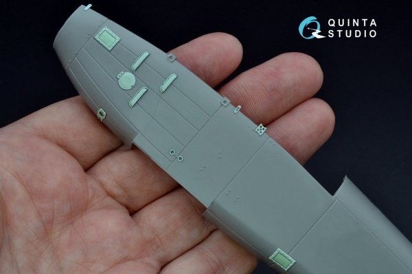 Quinta Studio QD32071 Albatros D.III OAW 3D-Printed &amp; coloured Interior on decal paper (for Roden kit) 1/32