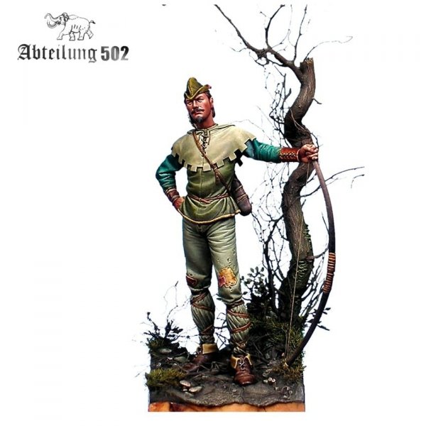 502 Abteilung ABT1019 ROBIN HOOD SHERWOOD FOREST. 54MM RESIN.