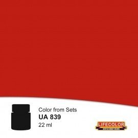 Lifecolor UA839 Rosso Fuoco 22ml