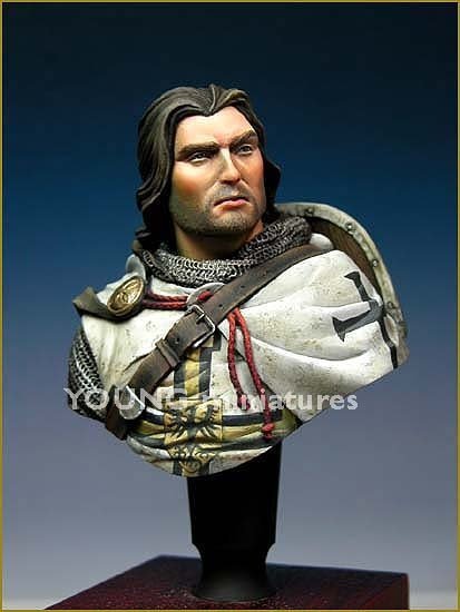 Young Miniatures YH1805 Teutonic Knight XIV Century 1/10