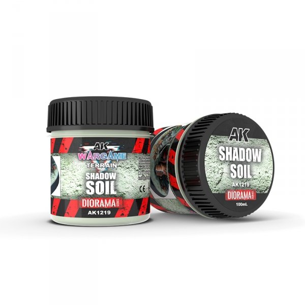 AK Interactive AK1219 SHADOW SOIL – WARGAME TERRAINS 100ML