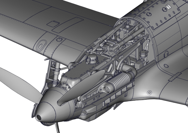 Italeri 2518 Macchi M.C. 202 Folgore 1/32