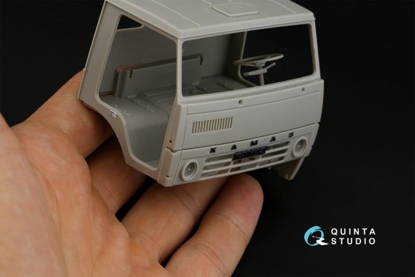 Quinta Studio QD35074 KAMAZ 4310 3D-Printed &amp; coloured Interior on decal paper (Trumpeter) 1/35