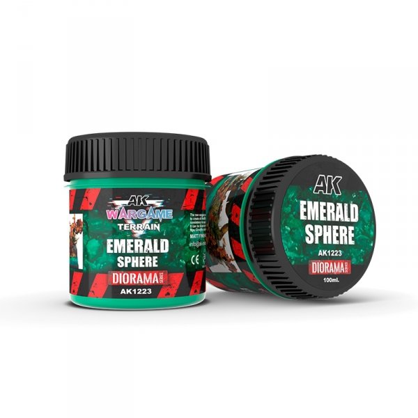 AK Interactive AK1223 EMERALD SPHERE – WARGAME TERRAINS 100ML