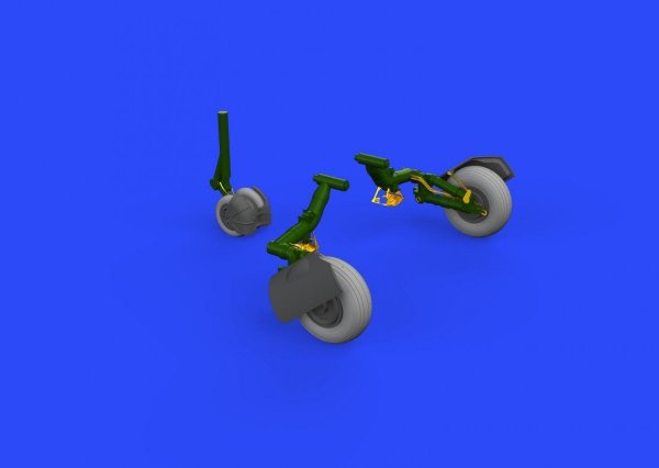 Eduard 648431 MiG-23ML wheels EDUARD, TRUMPETER 1/48