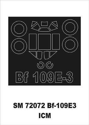 Montex SM72072 Bf-109E3 ICM