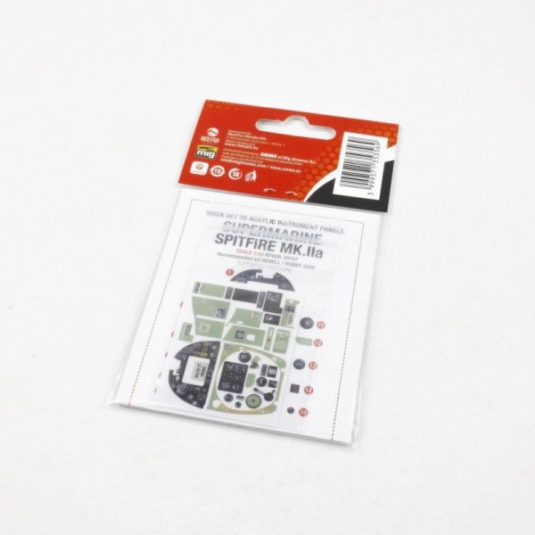 Red Fox Studio QS-32157 Spitfire Mk.IIa Updated for Revell/Hobby 2000 kit 1/32