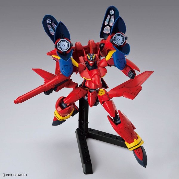Bandai 66315 GH MACROSS VF-19 CUSTOM FIRE VALKYRIE WITH SOUND BOOSTER 1/100