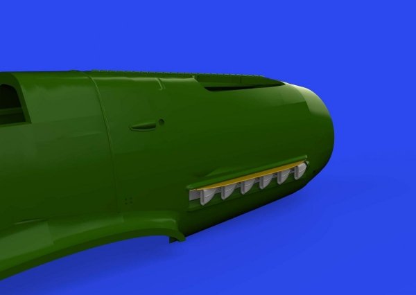 Eduard 672325 Bf 109F/ G exhaust stacks PRINT EDUARD 1/72