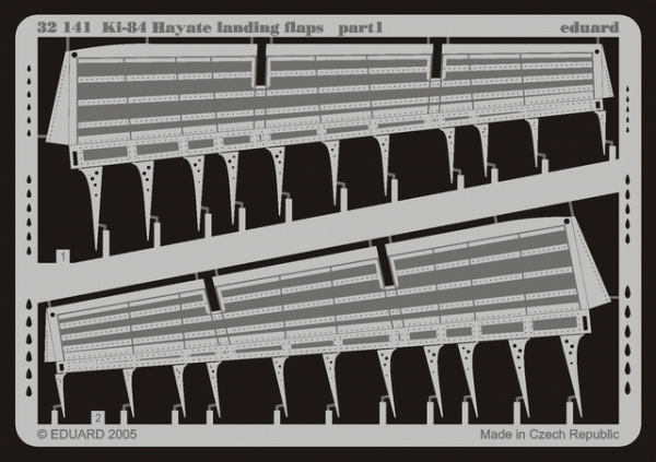 Eduard 32141 Ki-84 Hayate landing flaps 1/32 HASEGAWA