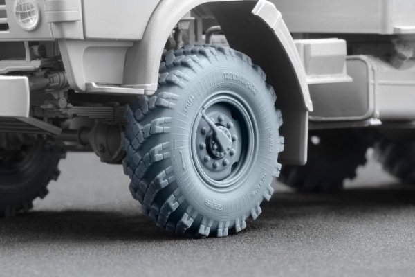 ScaleX WM 35009 Kamaz 4310 Ordinary wheel set (for Trumpeter) 1/35