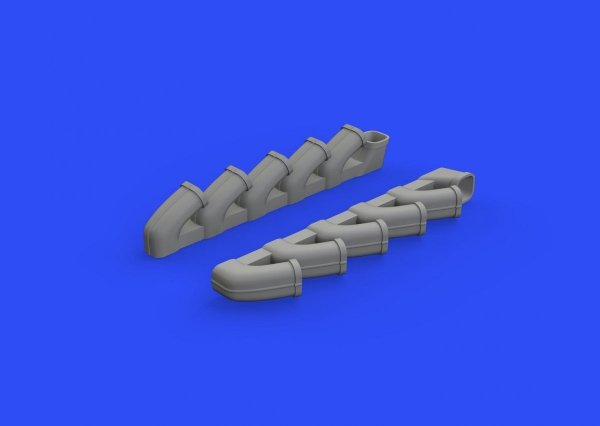 Eduard 648588 Il-2 exhaust stacks 1/48 TAMIYA
