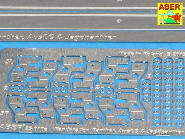 Aber 25010 Fenders for Panther G/Jagdpanther (1:25)