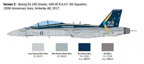 Italeri 2824 EA-18G Growler 1/48