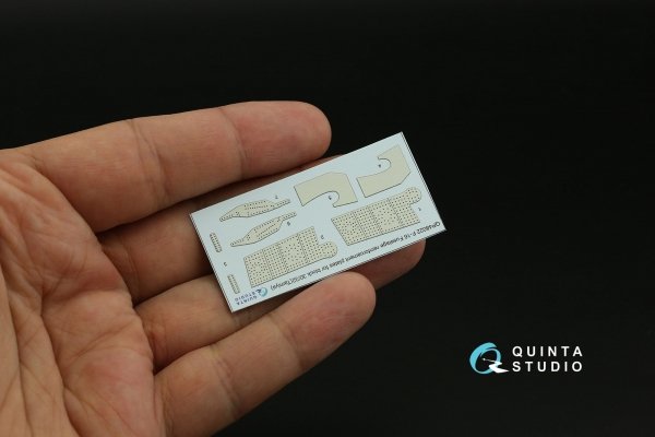 Quinta Studio QP48022 F-16 block 30/32 reinforcement plates (Tamiya) 1/48
