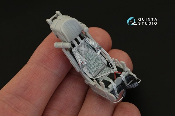 Quinta Studio QD32022 MiG-29SMT 3D-Printed &amp; coloured Interior on decal paper (for Trumpeter kit) 1/32
