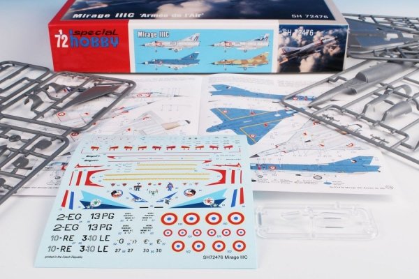 Special Hobby 72476  Mirage IIIC ‘Armée de l'Air’ 1/72
