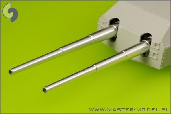 Master SM-200-006 German battleship Bismarck - main gun barrels - 38 cm (15in) SKC/34 (8 pcs)