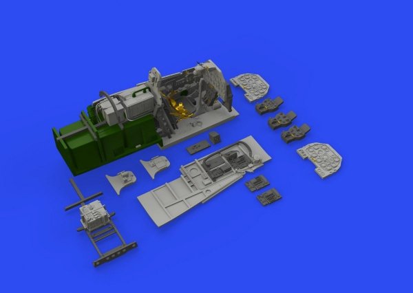 Eduard 648600 F-6D cockpit 1/48