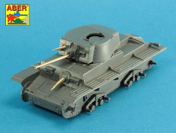Aber 48L-31 German 3,7 cm KwK A 7 L/42 tank gun barrel for Pz.Kpfw. 38(t) (1:48)