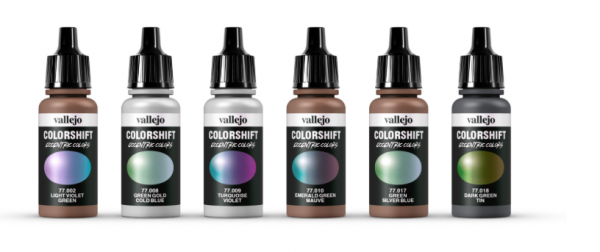 Vallejo 77092 Eccentric The Shifters Zestaw 6 farb 17ML - Galaxy Dust
