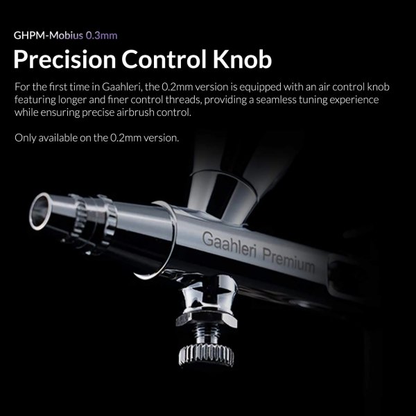 Gaahleri 40867 Premium Series GHPM-Mobius 0,3 mm Airbrush