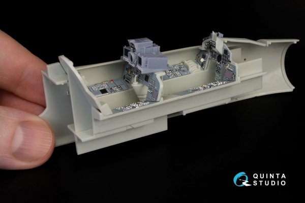 Quinta Studio QD+48261 Tornado GR.1 3D-Printed &amp; coloured Interior on decal paper (Revell) (with 3D-printed resin parts) 1/48