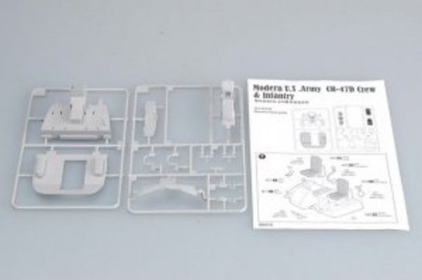 Trumpeter 00415 Modern U.S. Army CH-47D Crew Infantry (1:35)