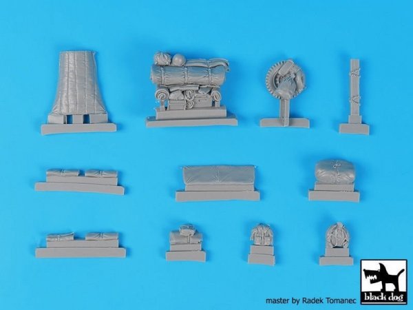 Black Dog T35229 Tiger I Pz Kpfw VI accessories set 1/35