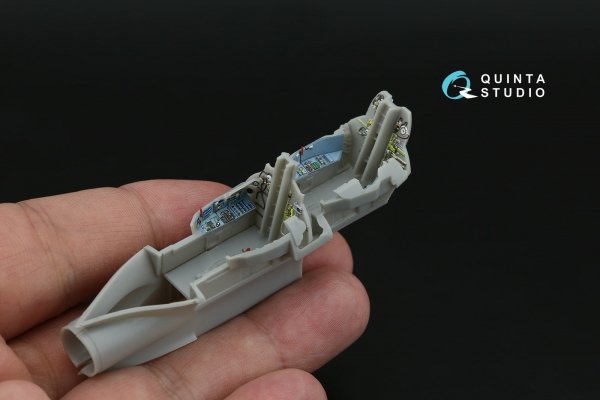 Quinta Studio QDS-72167 Su-17UM3 3D-Printed &amp; coloured Interior on decal paper (Modelsvit) (small version) 1/72
