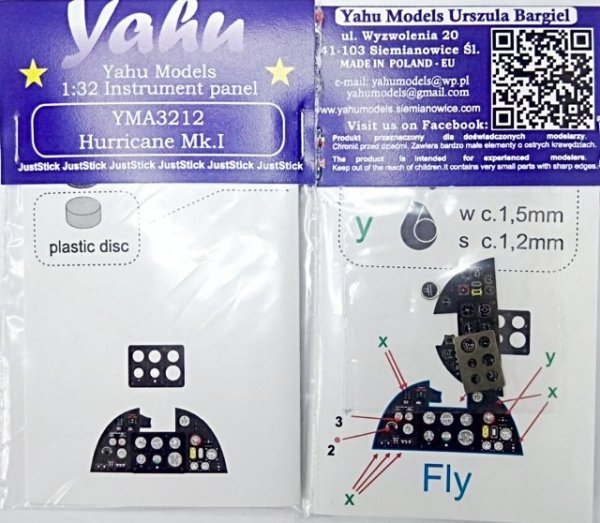 Yahu YMA3212 Hurricane Mk.I (Fly) 1:32