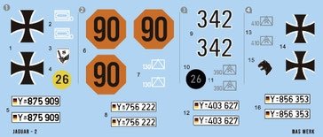 Das Werk DW35036 Raketenjagdpanzer Jaguar 2 1/35