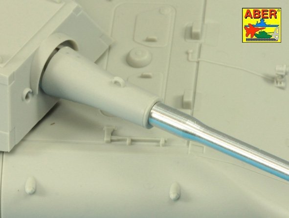 Aber 72L-68 128mm KwK 44 L/65 barrel for German E-100 Super Heavy Tank (1:72)