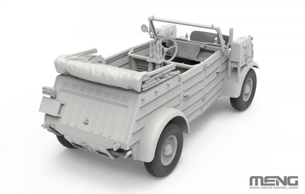 Meng Model VS-015 Type 82 German Pkw.K1 Kubelwagen (North Africa) 1/35