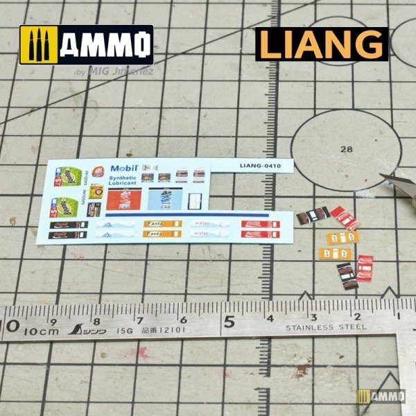 Liang 0410 3D-print Model Civilian Supplies 1/35