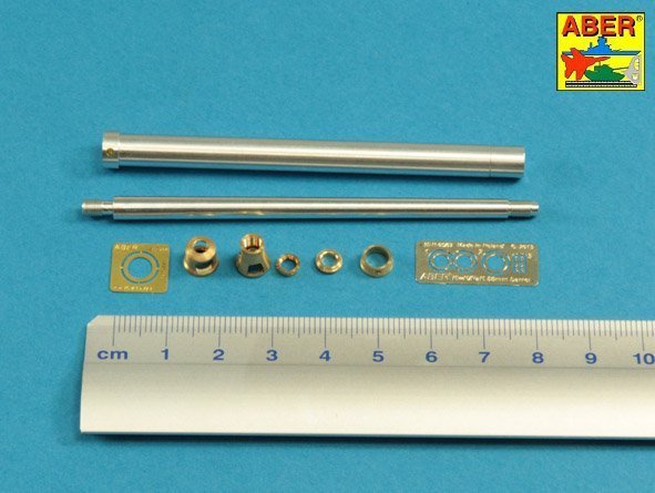 Aber 35L-260 Barrel for German 8,8cm Kw.K 43 (L/71) gun used on Tiger B Henschel-Turm 1/35