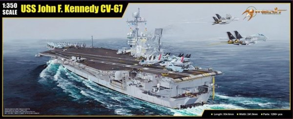 I Love Kit 65306 USS John F Kennedy CV-67 Aircraft Carrier 1/350