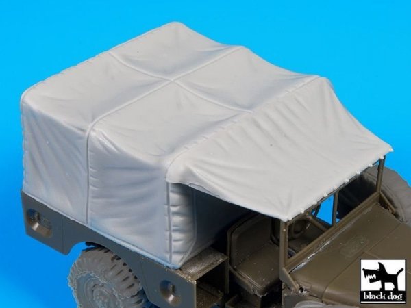 Black Dog T35103 Us Dodge canvas accessories set 1/35