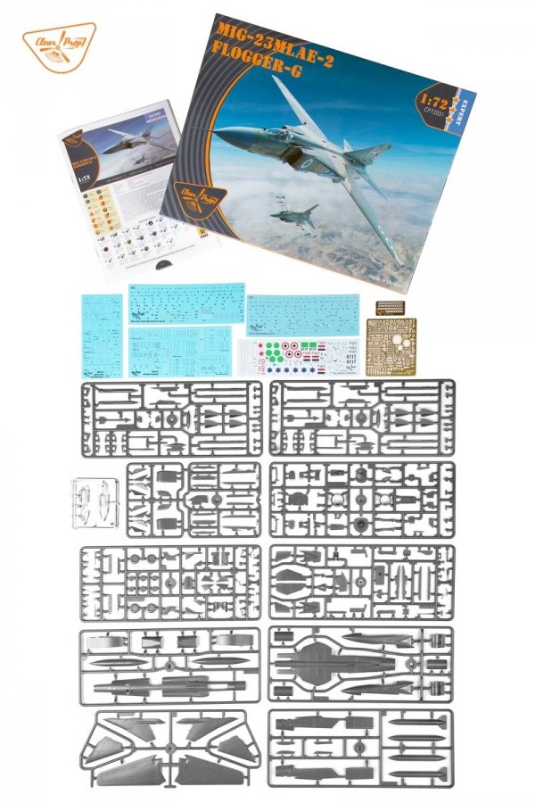Clear Prop! CP72031 MiG-23MLAE-2 Flogger-G EXPERT KIT 1/72