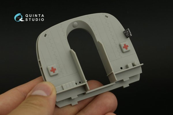 Quinta Studio QDS-35110 Mi-17 3D-Printed coloured Interior on decal paper (Trumpeter) (Small version) 1/35