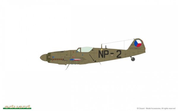 Eduard 7471 Avia S-199 bubble canopy 1/72