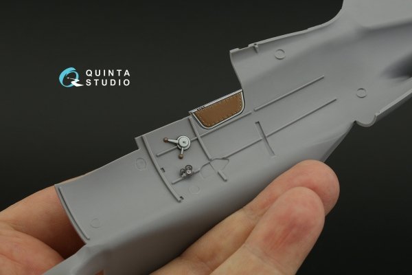 Quinta Studio QD32205 I-16 Type 10/17 3D-Printed coloured Interior on decal paper (ICM) 1/32