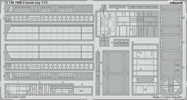 Eduard BIG72186 TBM-3 HOBBY BOSS 1/72