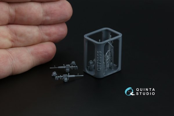 Quinta Studio QT72055 Type 99 Cannon, 2 pcs (for all kits) 1/72